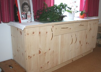 Sideboard in Zirbe
